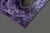 Contemporary Through The Night by Gigi Chen | Acrylic on Wood Panel of a purple bird with a village inside its feathers For Sale - Image 3 of 5