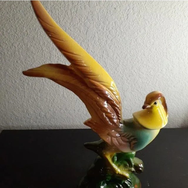 This is an EXQUISITE Vintage 1959 Maddux of California Porcelain 9"x11" Pheasant Bird Figurine. Several other Maddux...