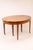 Antique Extendable Walnut Dining Table on Brass Castors, 1860 For Sale - Image 3 of 12