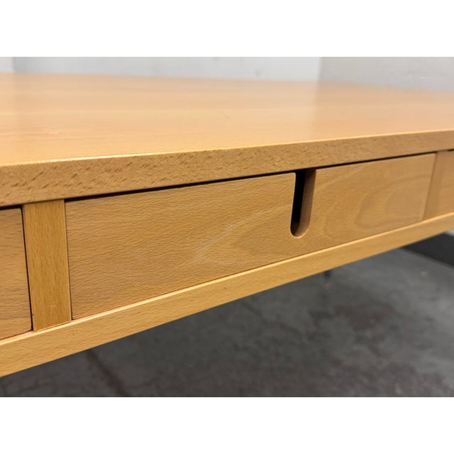 Yellow Rodolfo Dordoni for Design Within Reach Worktop Desk + Drawers For Sale - Image 8 of 12
