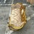 1990s 1990s French Style Settee/Sofa Gold Leaf Details Damask Fabric For Sale - Image 5 of 10