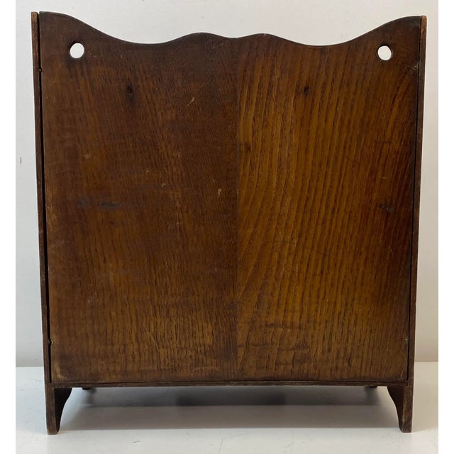 Early 20th Century Antique Tobacco Cabinet C.1920 For Sale In San Francisco - Image 6 of 7