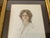Signed “Harrison Fisher 1907” in the plate; possibly from the book “A Dream of Fair Women” published 1907; matted in dark...
