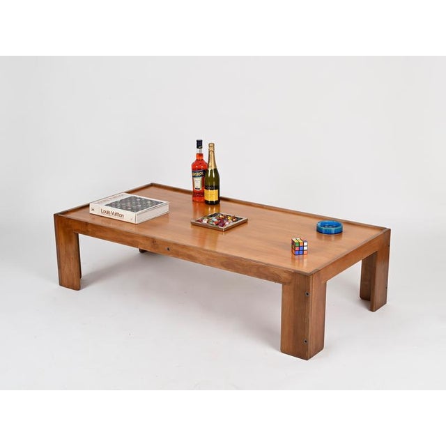 Large Coffee Table by Afra and Tobia Scarpa for Cassina, 1960s For Sale - Image 14 of 16