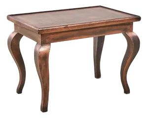 Table with Metallic Copper Effect