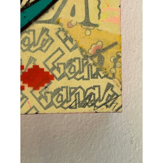 Ernesto Yerena “Resilience of Memory,” 2017 — Mixed Media on Panel For Sale In Los Angeles - Image 6 of 18