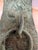 Chinese Vintage Chinese Bronze Lamp on Wood Base For Sale - Image 3 of 10