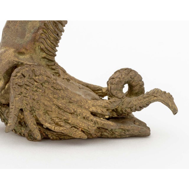 Collection of Four Hippocampus Form Gilt Bronze Figurines For Sale - Image 9 of 10