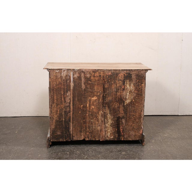 Wood 18th C. Italian Chest of Four Drawers For Sale - Image 7 of 12
