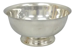 Vintage Mid Century Modern Gorham Yc780 8" Silver Plated Serving Bowl