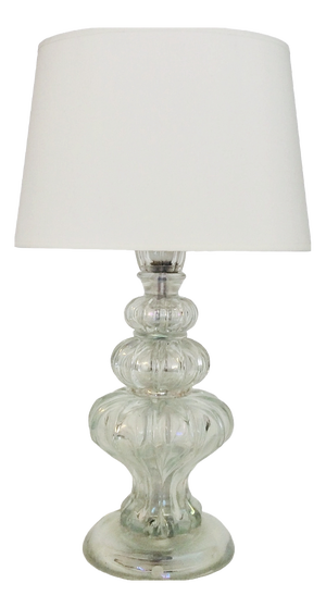 Vintage Murano Glass Table Lamp, 1950s