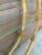 Paul Frankl Vintage Coastal Round Bent Rattan Wall Shelf With Three Glass Shelves For Sale - Image 4 of 12