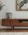 Black Graphic Pilchuk Torpedo Shaped & Rectangular Murano Style Art Glass Vases- A Pair For Sale - Image 13 of 18
