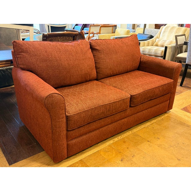 Traditional Full Size La-Z-Boy Leah Sleeper Sofa For Sale - Image 3 of 12