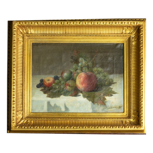 Romantic Still Life, 19th Century, Oil on Canvas, Framed For Sale