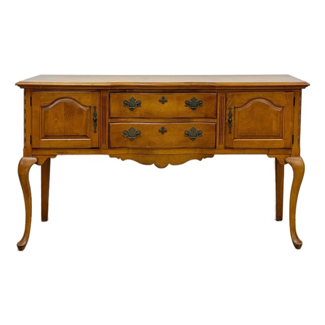 Vintage Buffet Pennsylvania House Walnut Traditional Sideboard Server Dovetail For Sale
