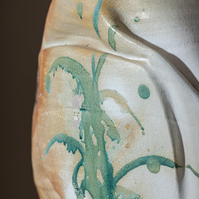 Monumental Sculptural Studio Pottery Vessel, Attributed to Rodney Mott For Sale - Image 15 of 17