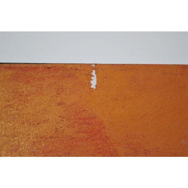 Wood Abstract Painting, 2000s, Oil on Canvas For Sale - Image 7 of 8