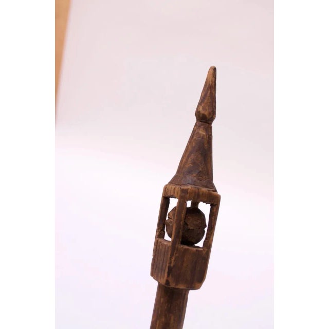 Nautical Folk Art Hand Carved Wooden Whimsy For Sale In New York - Image 6 of 11