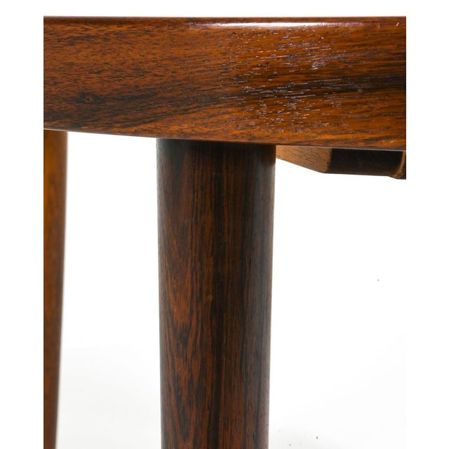 1960s Danish Rosewood Dining Table Mid Century For Sale In New York - Image 6 of 8