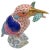 Abstract Vintage Late 20th Century Herend Porcelain Bird & Fish Figurine For Sale - Image 3 of 8