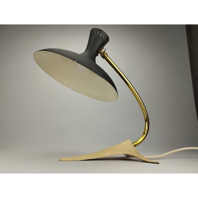 Mid-Century Modern German Desk Lamp with Diabolo Lampshade from Cosack, 1950s For Sale - Image 3 of 10
