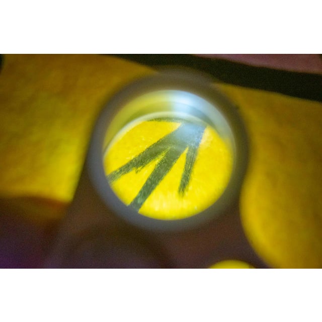 1990 Lawrence "Larry" Volk Signed Abstract Figurative Mixed-Media Painting , Framed For Sale - Image 10 of 12