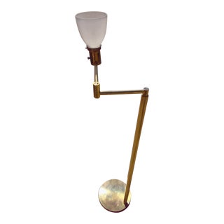 Koch & Lowy Swing Arm Floor Lamp For Sale