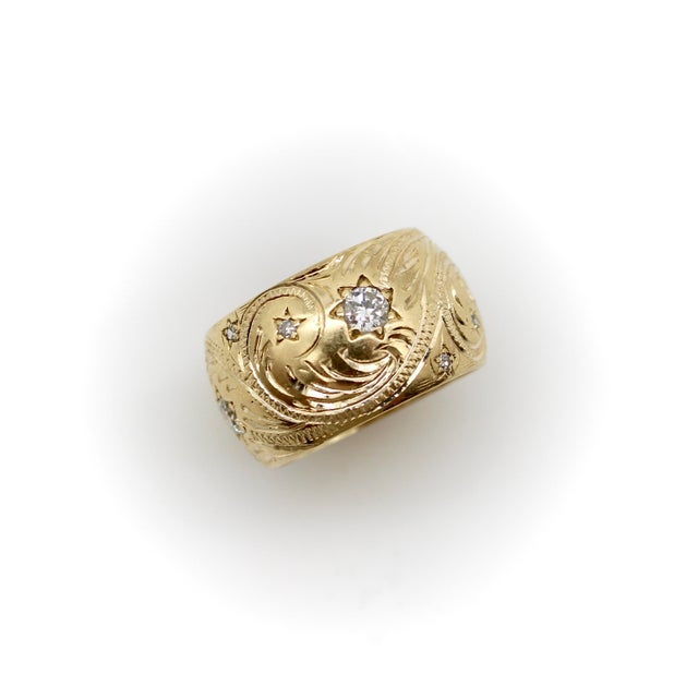 When we found this ring, it was a Victorian era ring that had seen better days. The diamonds remained beautifully set in...