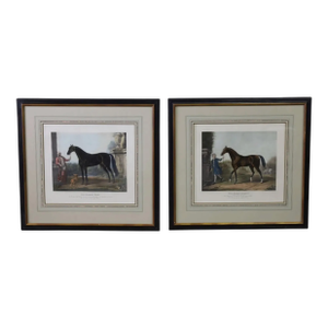 Pair of Equestrian Engravings After Paintings by John Wootton (1683-1764)