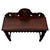 Antique 19th Century English Victorian Carved Oak Side Table For Sale - Image 3 of 10