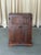 Vintage Carved Oak Armoire For Sale - Image 10 of 12