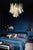 White Petal Chandelier in Murano Glass, 1990s For Sale - Image 6 of 18
