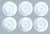 Ceramic Haviland, French Limoges Gold Trimmed Luncheon Plates - Set of 6 For Sale - Image 7 of 10