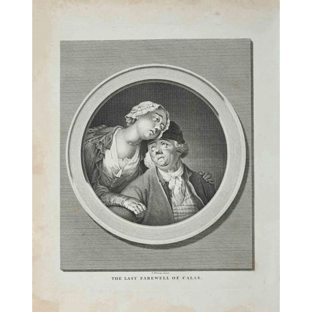 The last Farewell of Calas is an original artwork realized by Thomas Holloway (1748 - 1827). Original Etching from J.C....