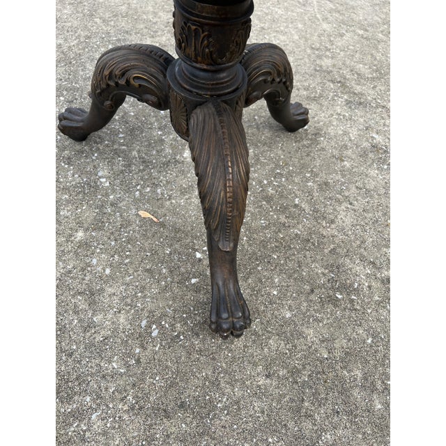 1990s Double Tier Side Table For Sale - Image 4 of 8