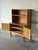 Oak Cabinet With Lower Doors and Shelves Vintage Mid-Century Modern 1960s For Sale - Image 4 of 10