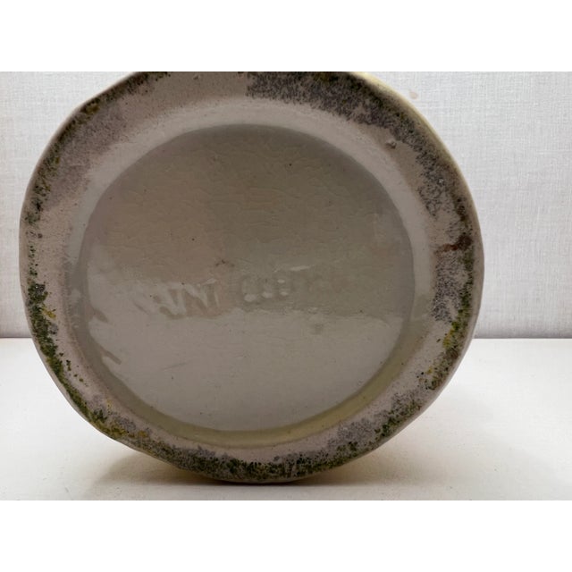 1940s Saint Clement French Majolica Gallic Rooster Water Pitcher For Sale In Portland, OR - Image 6 of 7