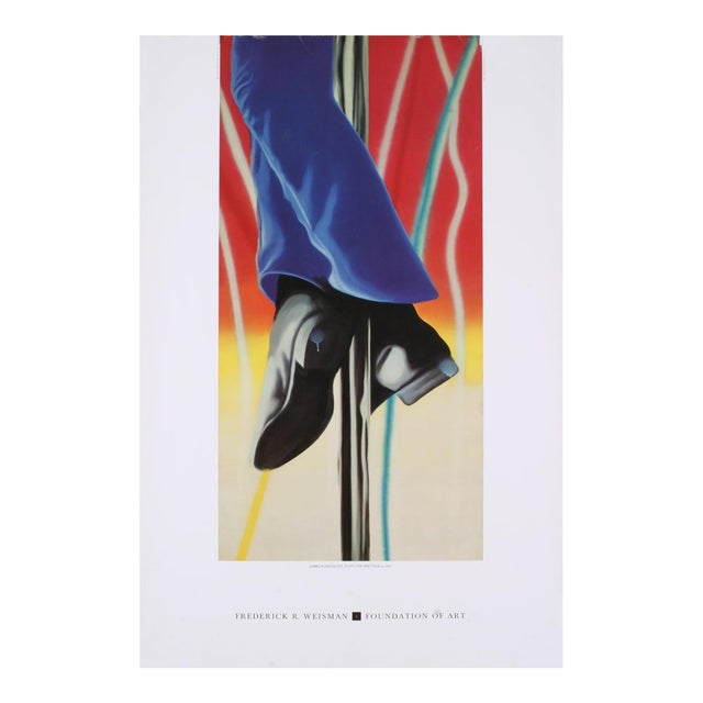 James Rosenquist Study for Fire Pole, 1989 For Sale