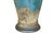 Royal Blue Vintage Midcentury Lava Glaze Table Lamp For Sale - Image 8 of 12