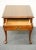 Cresent Furniture Solid Cherry Traditional Queen Anne Style 22x27" Accent End Table For Sale - Image 4 of 12