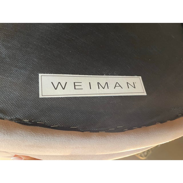 1980s Postmodern Vintage Weiman Split Chairs - A Pair For Sale - Image 10 of 11