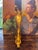 Chinoiserie Vintage Syroco Gold Gilt Pheasant Peacock Bird Figurines (A Pair) For Sale - Image 3 of 6