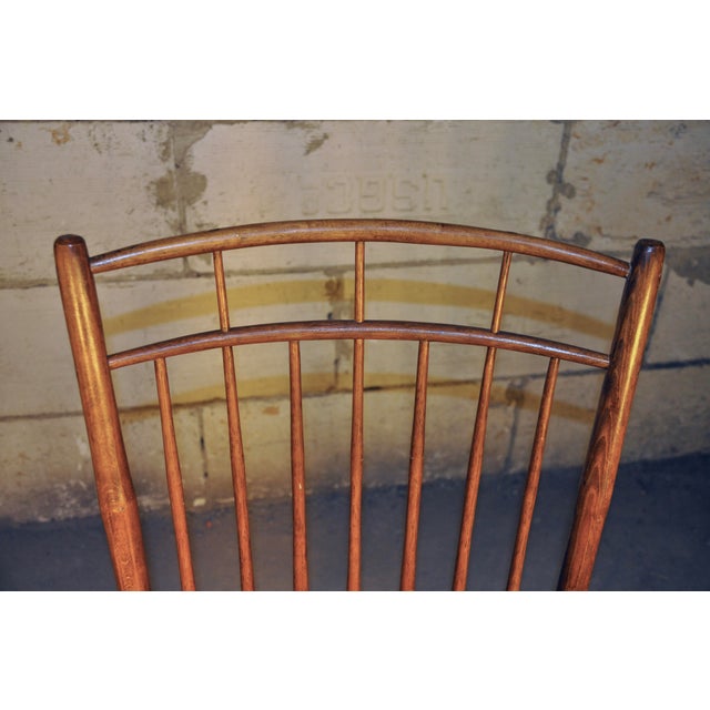 Early 20th Century Early 20th Century Windsor Style Spindle Back Chair For Sale - Image 5 of 8