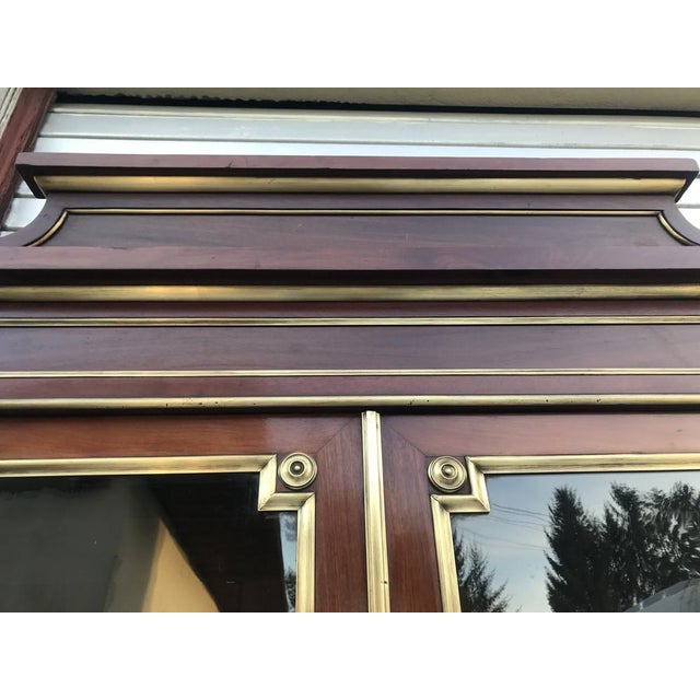 French Empire Style Mahogany Cabinet For Sale - Image 16 of 18