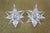 Late 20th Century 2 Mid Century Rosenthal 9 Point Crystal Taper Candlesticks Candle Holders 4" For Sale - Image 5 of 13
