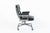 Metal Eames Time Life Executive Lobby Chair Herman Miller Black Leather Office Chair For Sale - Image 7 of 15