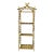 Italian Italian Faux Bamboo Leopard Tole Etagere For Sale - Image 3 of 10