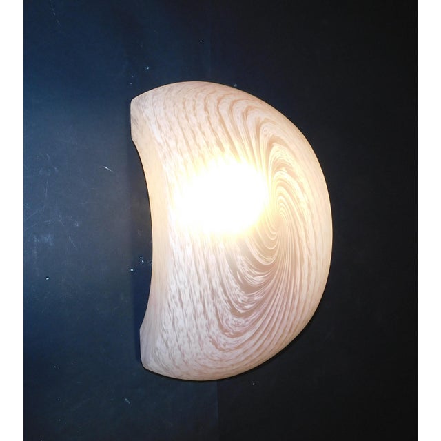 1960s 1960s Pink Murano Sconces, a Pair For Sale - Image 5 of 10