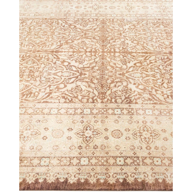 Solo Rugs Mogul, One-of-a-Kind Hand-Knotted Area Rug - Brown, 6' 1" x 8' 10" For Sale - Image 4 of 8